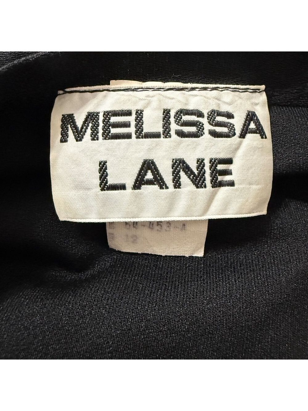 Vintage Melissa Lane Dress, Tag Shows Size 12 But Measures like a Small - Picture 8 of 9